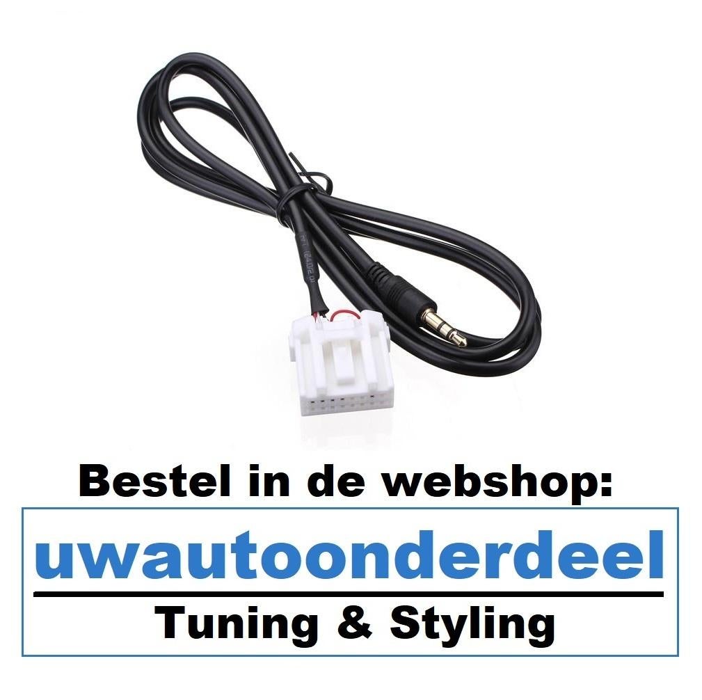 Mazda Aux in input MP3! Iphone! Mazda 2, 3, 5, 6, Mx5 MX-5, Auto diversen, Tuning en Styling, Verzenden