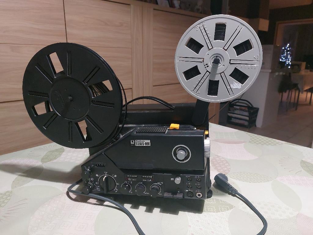Sankyo Stereo-800 super 8 filmprojector, Ophalen of Verzenden, Gebruikt