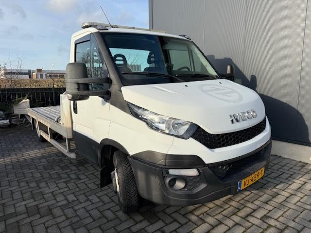 Iveco 40C15 oprijwagen Tijhof, Auto's, Bestelwagens en Lichte vracht, Iveco, Wit, Particulier, 107 kW