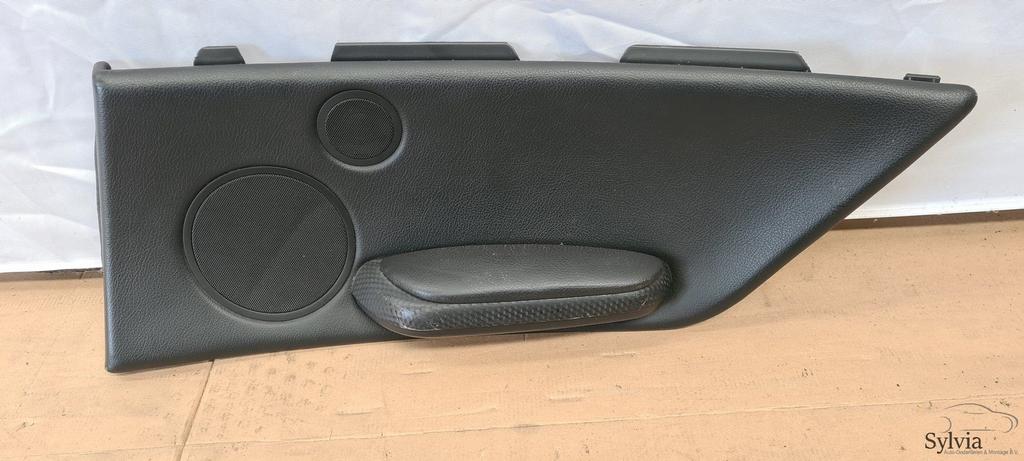 Inzet zijbekleding rechts achter BMW 3 serie E46 Cabrio zwar, Auto-onderdelen, Gebruikt, -, -, Ophalen of Verzenden