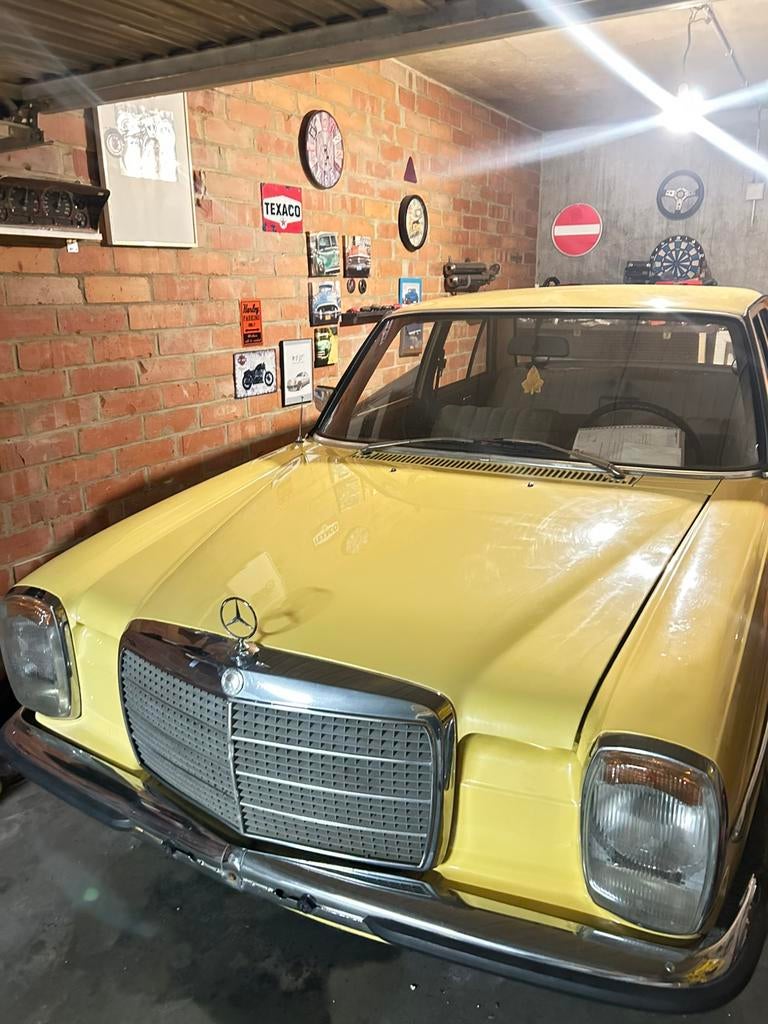 Mercedes w115 200E essence 1975, Autos, Cuir, Achat, Série 200, Beige