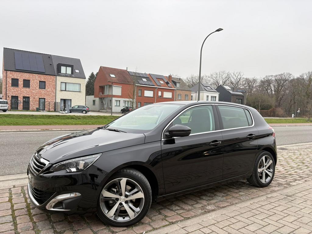 Peugeot 308 | 12 M Garantie | 41 Dkm | Automaat|Benzine|2016, Auto's, Peugeot, Testrit aan huis, Stof, Zwart, 5 deurs