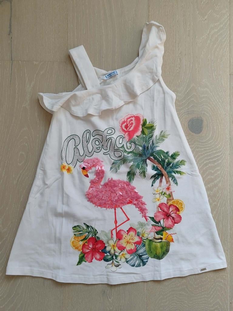 Mayoral kleedje, Meisje, MAYORAL, Ophalen of Verzenden, Zo goed als nieuw