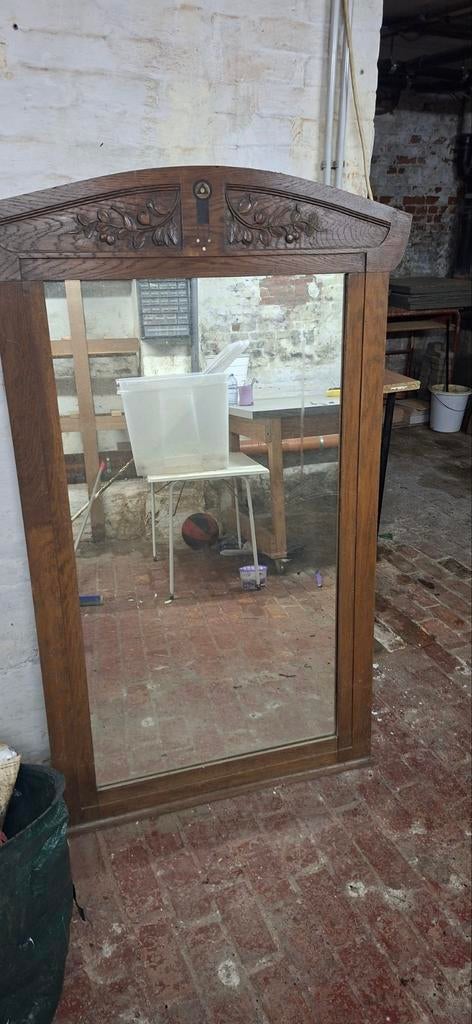 Grote houten spiegel., Enlèvement