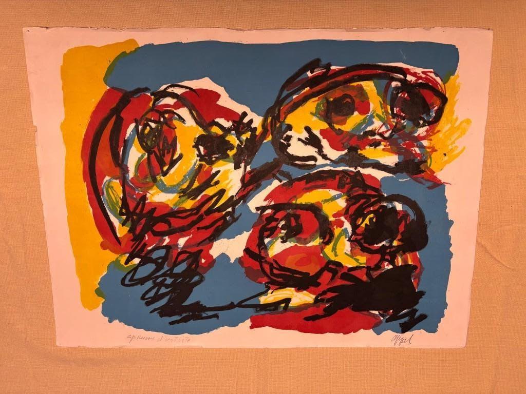 Peinture de Karel Appel, Antiquités & Art, Enlèvement