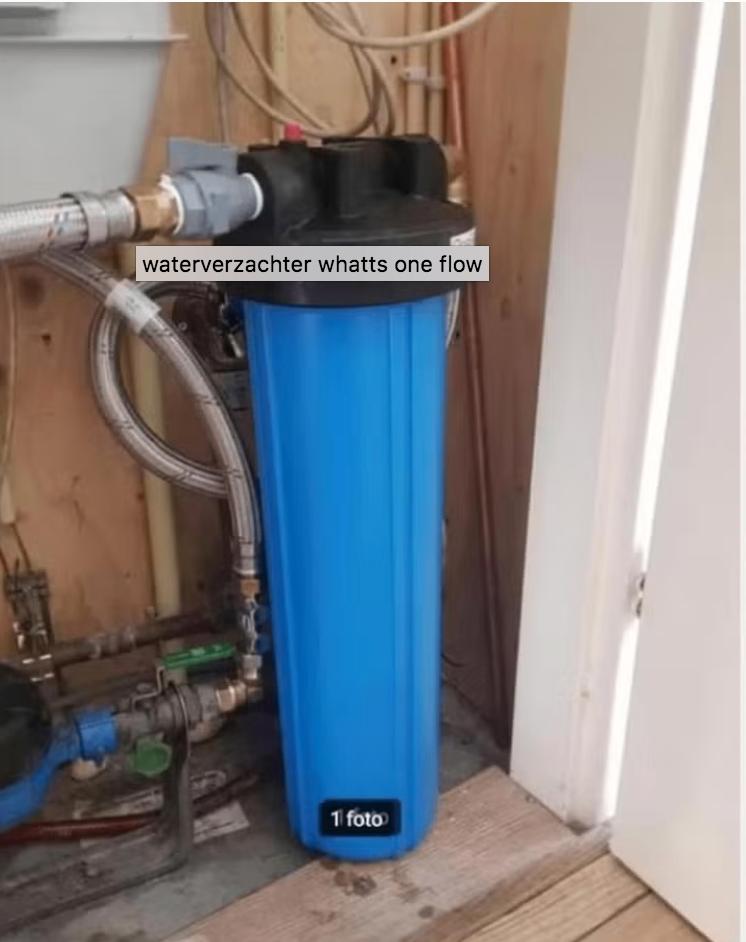 waterverzachter whatts one flow, Elektronische apparatuur, Waterontharders, Ophalen, Gebruikt
