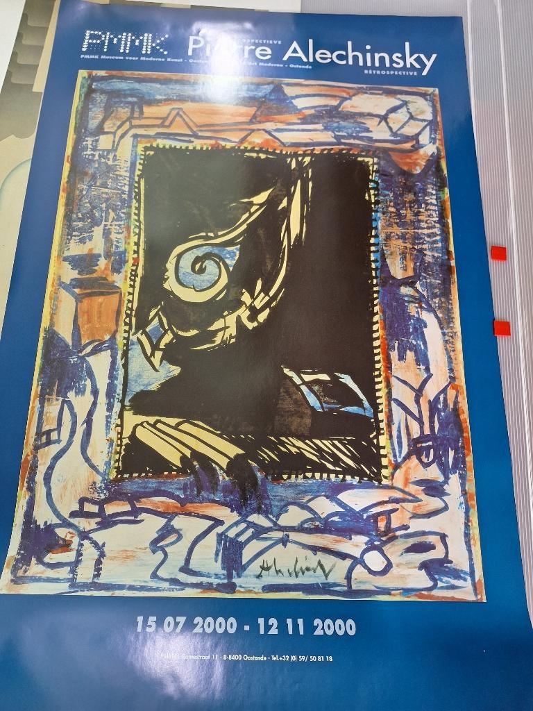 Pierre Alechinsky, Ophalen