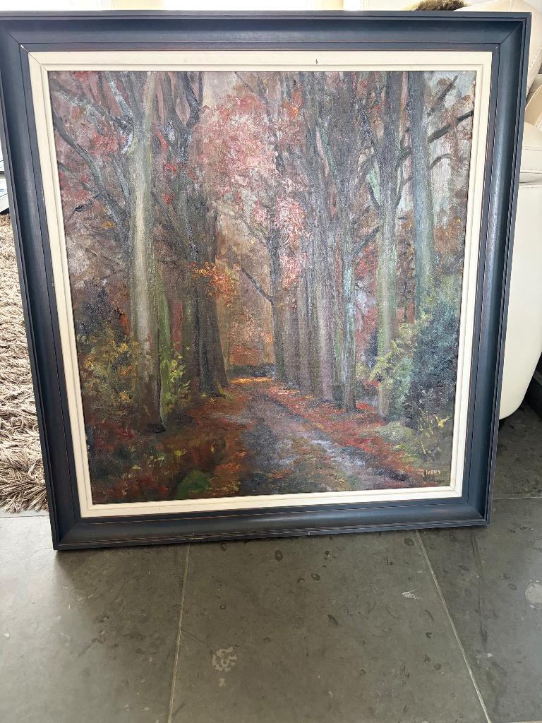 Peinture de R Ivens, Enlèvement