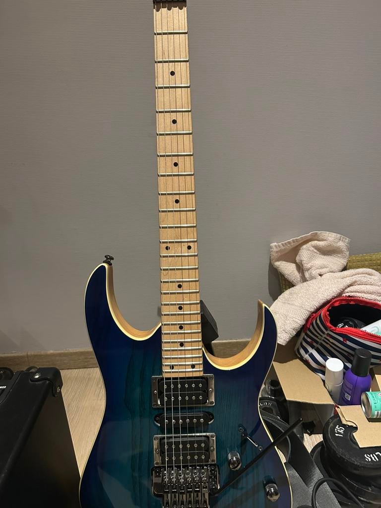 Ibanez blue moon burst gitaat, Muziek en Instrumenten, Snaarinstrumenten | Gitaren | Elektrisch, Ophalen, Zo goed als nieuw, Ibanez