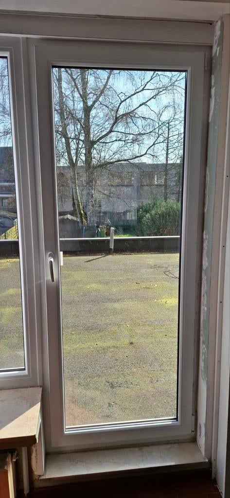 Porte fenêtre en PVC, Enlèvement