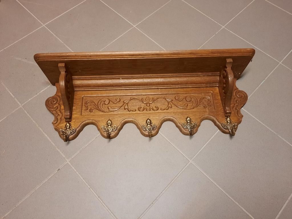 Eikenhouten kapstok, Huis en Inrichting, Ophalen