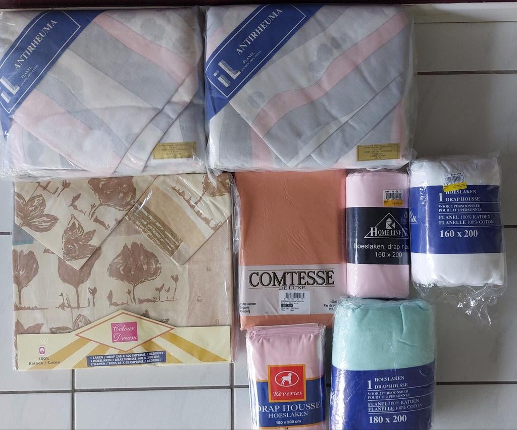 Démolir les draps et les draps-housses, Maison & Meubles, Enlèvement ou Envoi