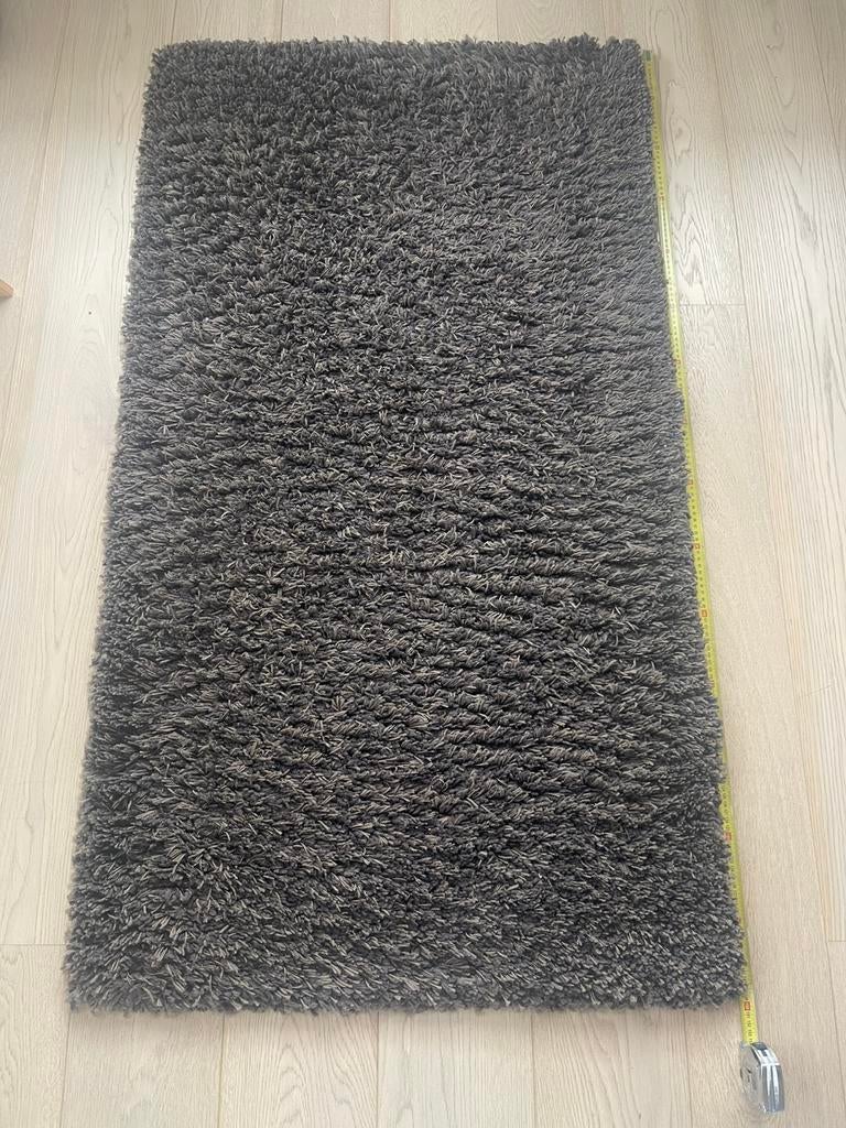 Tapis brun foncé, 100 à 150 cm, Brun, Enlèvement, Utilisé