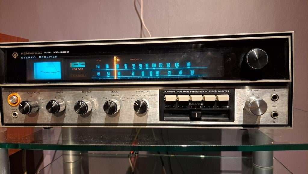 Kenwood kr-5150, Enlèvement, Stéréo