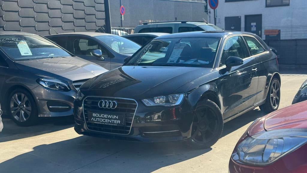 Audi A3 Tsi Benzine 1.4 Coupe 2013 195.xxxkm Topstaat Garant, Voorwielaandrijving, Stof, Zwart, Parkeersensor