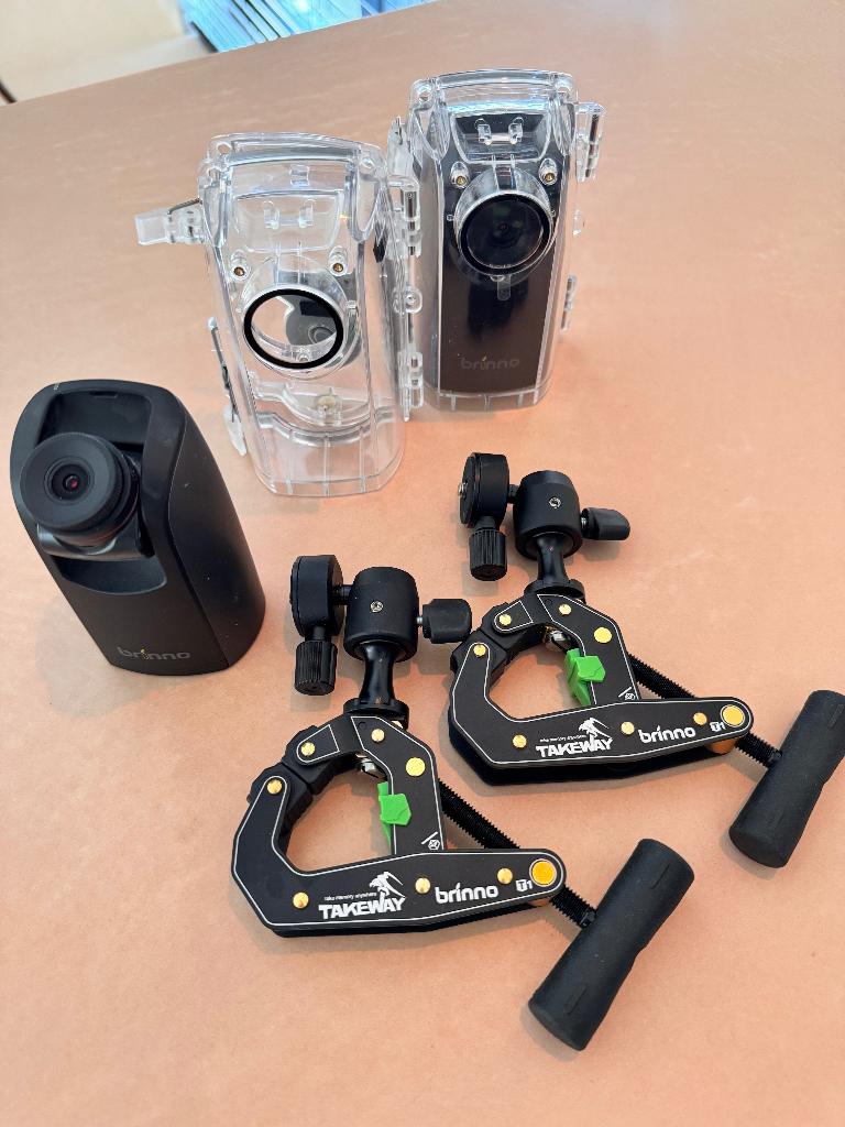 Brinno TLC200 Pro timelapse bouwcamera+waterdichte behuizing, Audio, Tv en Foto, Ophalen of Verzenden, Zo goed als nieuw, Canon