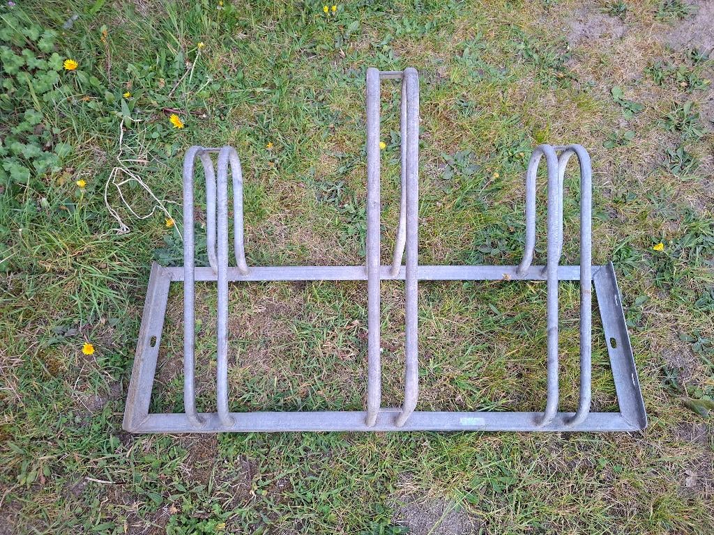 Fietsenrek voor 3 fietsen, Ophalen, Gebruikt
