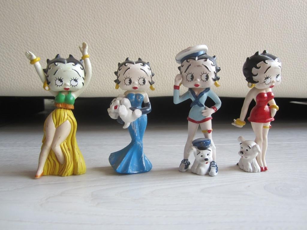 Lot de figurines Betty Boop, Collections, Statues & Figurines, Comme neuf, Autres types, Enlèvement ou Envoi