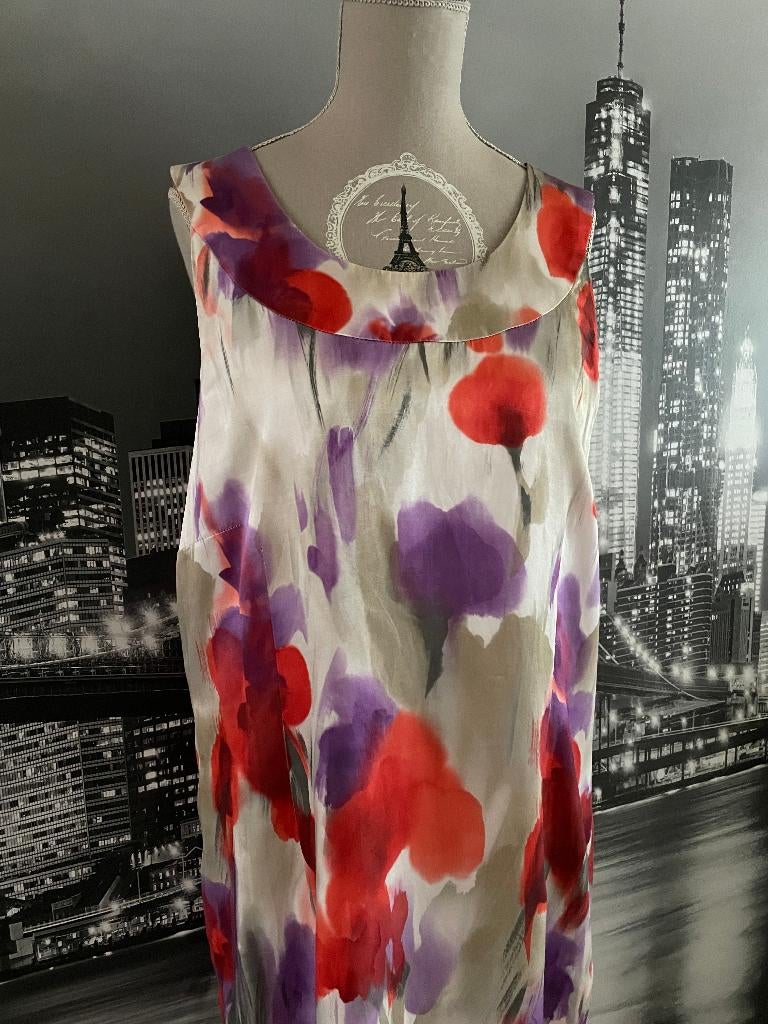 prachtige jurk kleed Marie Méro - 44, Overige kleuren, Verzenden, Maat 42/44 (L), Marie Méro