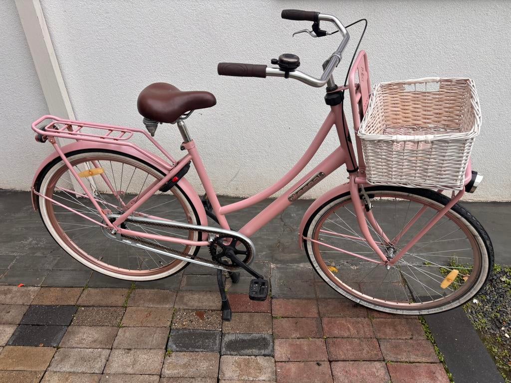 Damesfiets, Fietsen en Brommers, 47 tot 50 cm, Ophalen, Zo goed als nieuw, Versnellingen