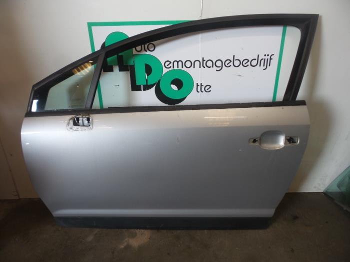 Portière 2portes gauche d'un Citroen C4 (C4 04-) (EZR), -, 3 mois de garantie, Utilisé, Porte