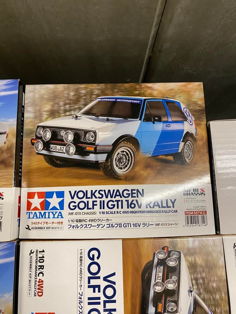 Tamiya Volkswagen Golf 2 GTI 16V 58714, Neuf, Échelle 1:10, Enlèvement ou Envoi, Voiture on road