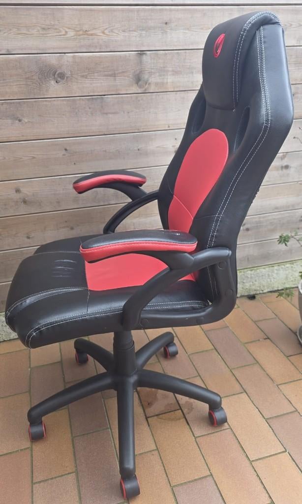 Game stoel, Ophalen, Gebruikt, Zwart, Gaming bureaustoel