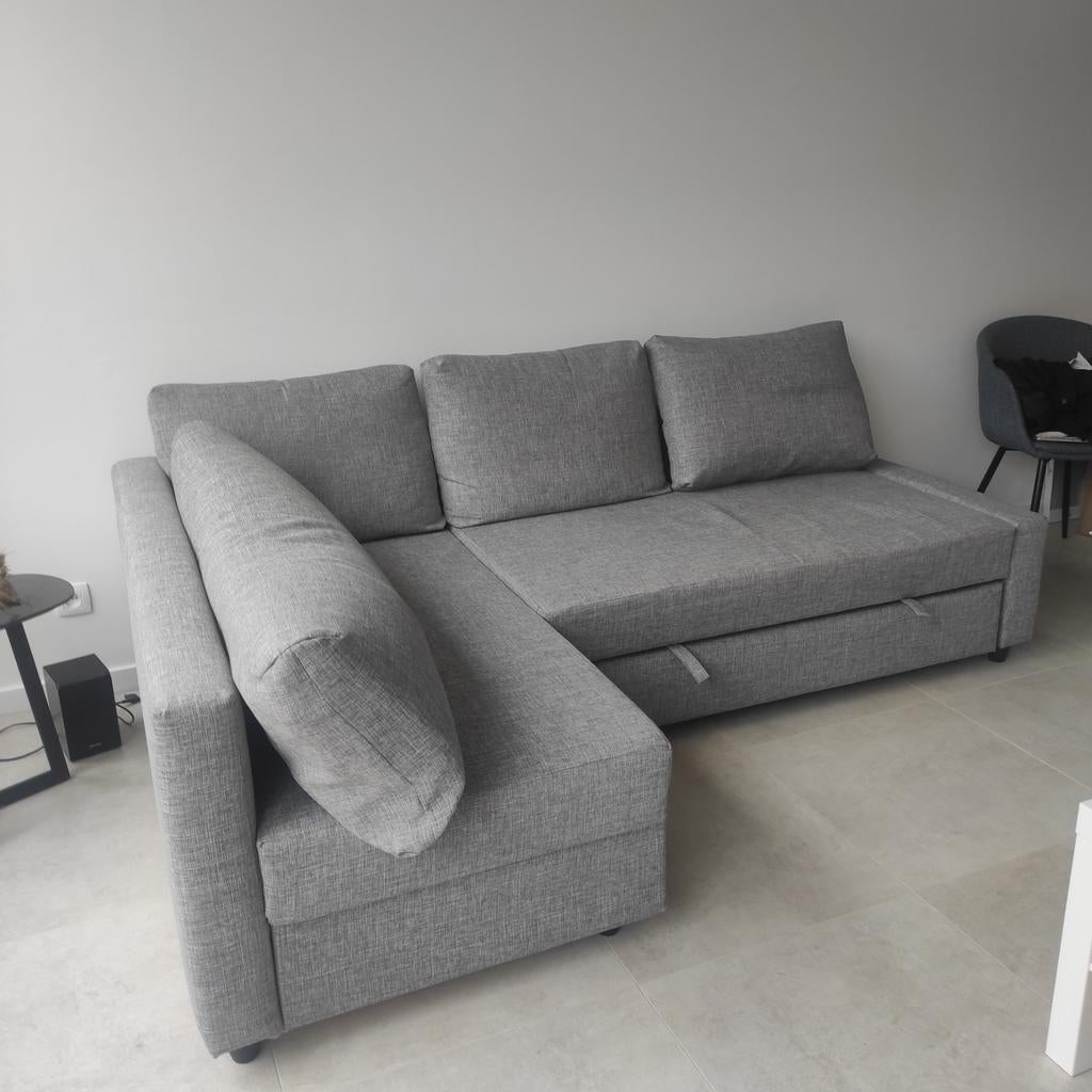 Ikea Friheten hoekslaapbank met bergruimte, Enlèvement