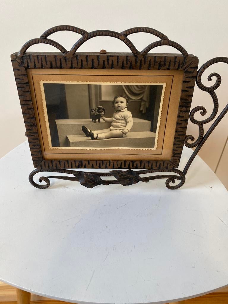 Porte photo vintage art deco, Enlèvement ou Envoi