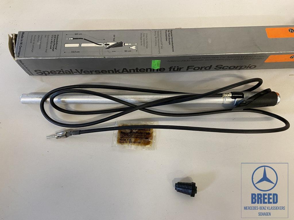 NOS originele Hirschmann AUTA 2670 A 505 antenne Ford Scorpi, Auto diversen, Autoradio's, Ophalen of Verzenden, -, -, -