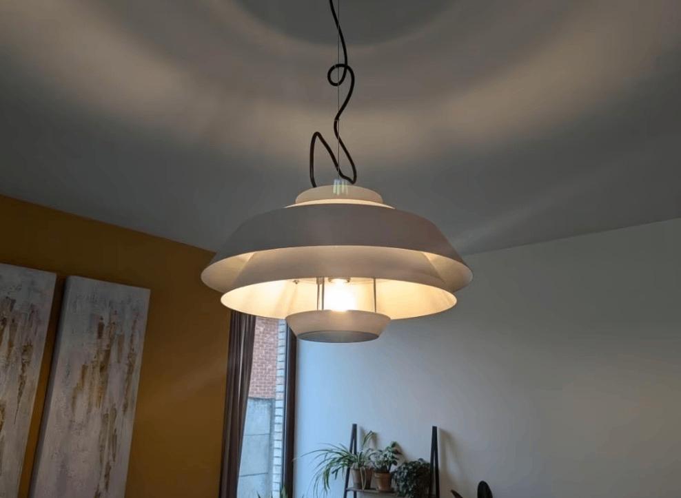 Hanglamp Kwantum, Ophalen, Zo goed als nieuw, Metaal, Minder dan 50 cm