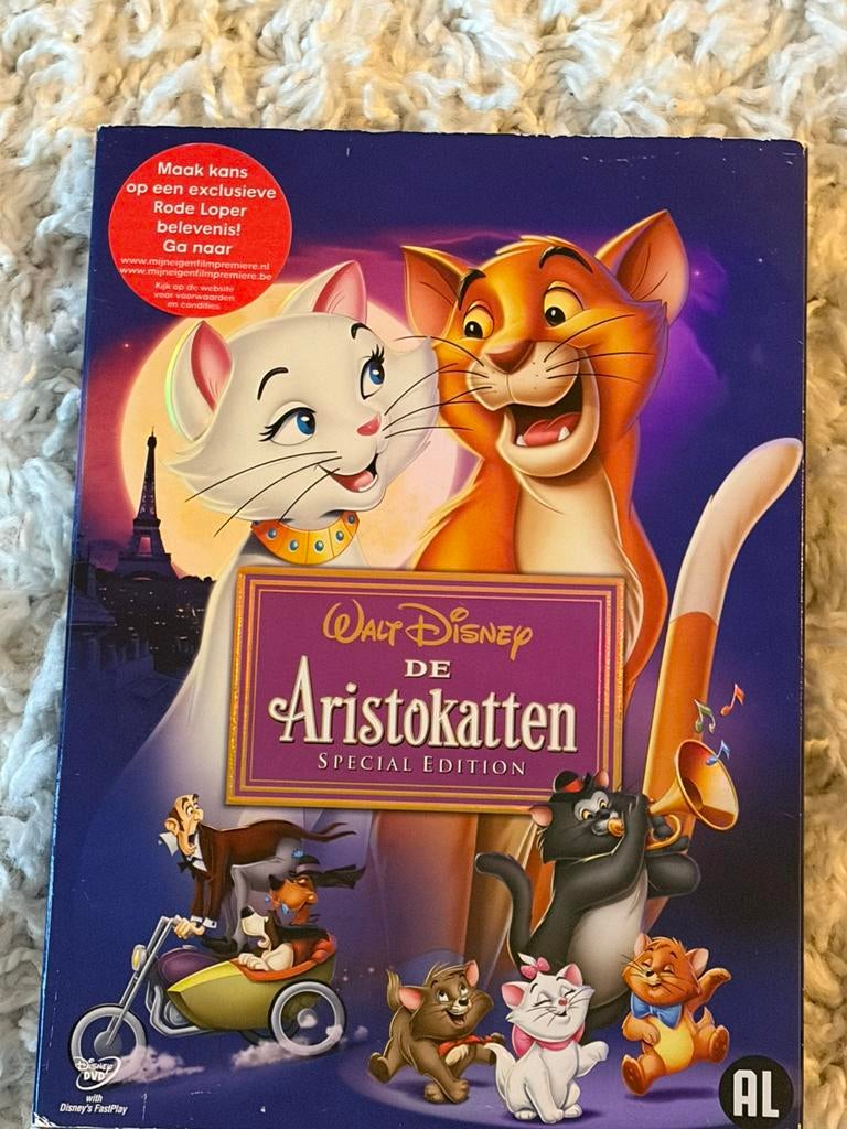 DVD - Aristokatten, Ophalen of Verzenden, Gebruikt