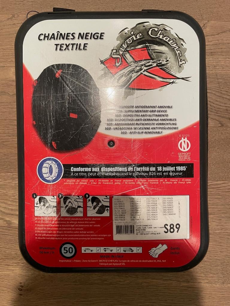 CHAUSSETTES À NEIGE, Enlèvement, Neuf