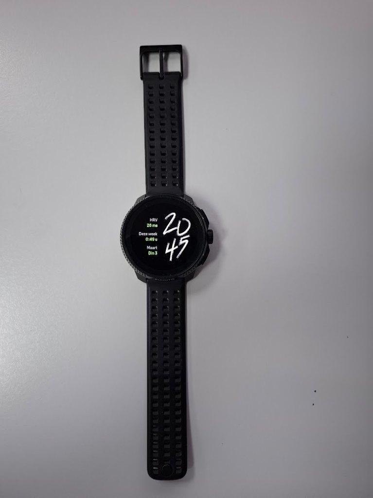 Suunto race, Handtassen en Accessoires, Sporthorloges, Ophalen, Zwart, Zo goed als nieuw, Suunto