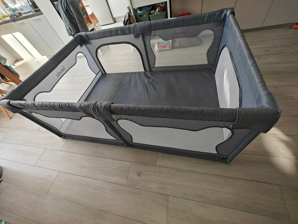 Speelbox Lionelo Willow Grey, Enlèvement, Comme neuf, Rectangulaire