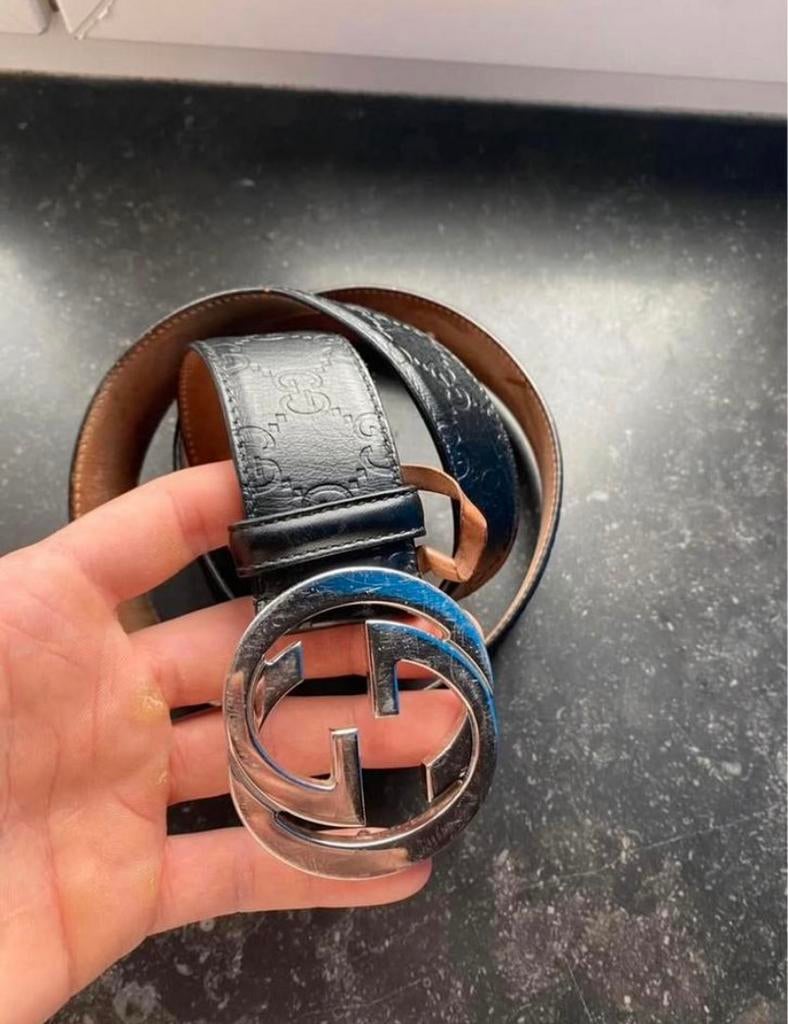 Originele Gucci riem heren, Ophalen, Zo goed als nieuw