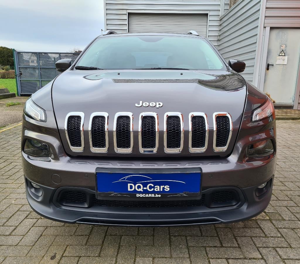 Jeep Cherokee Longitude - 22.000 km, Autos, Jeep, Cuir, Argent ou Gris, Achat, Euro 6