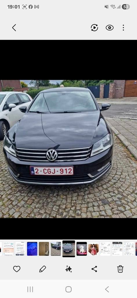 Vend, Auto's, Volkswagen, 4 deurs, Stof, Zwart, 1600 cc