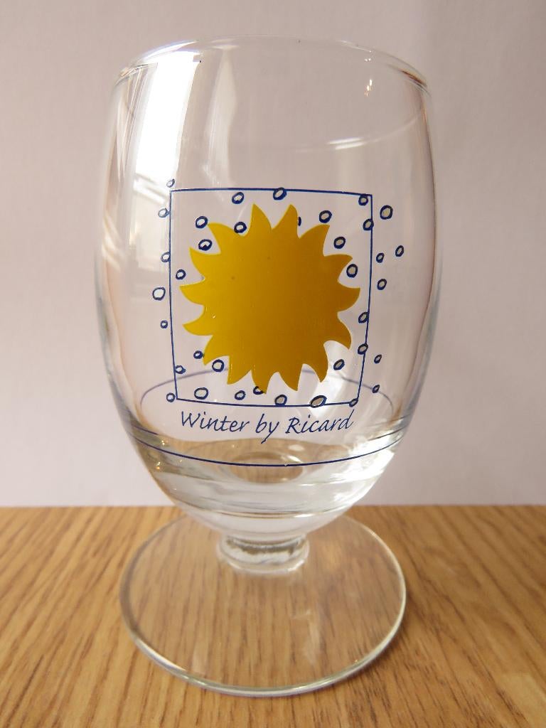 Ricard verre ballon motif winter by Ricard, Collections, Enlèvement ou Envoi, Comme neuf, Autres types