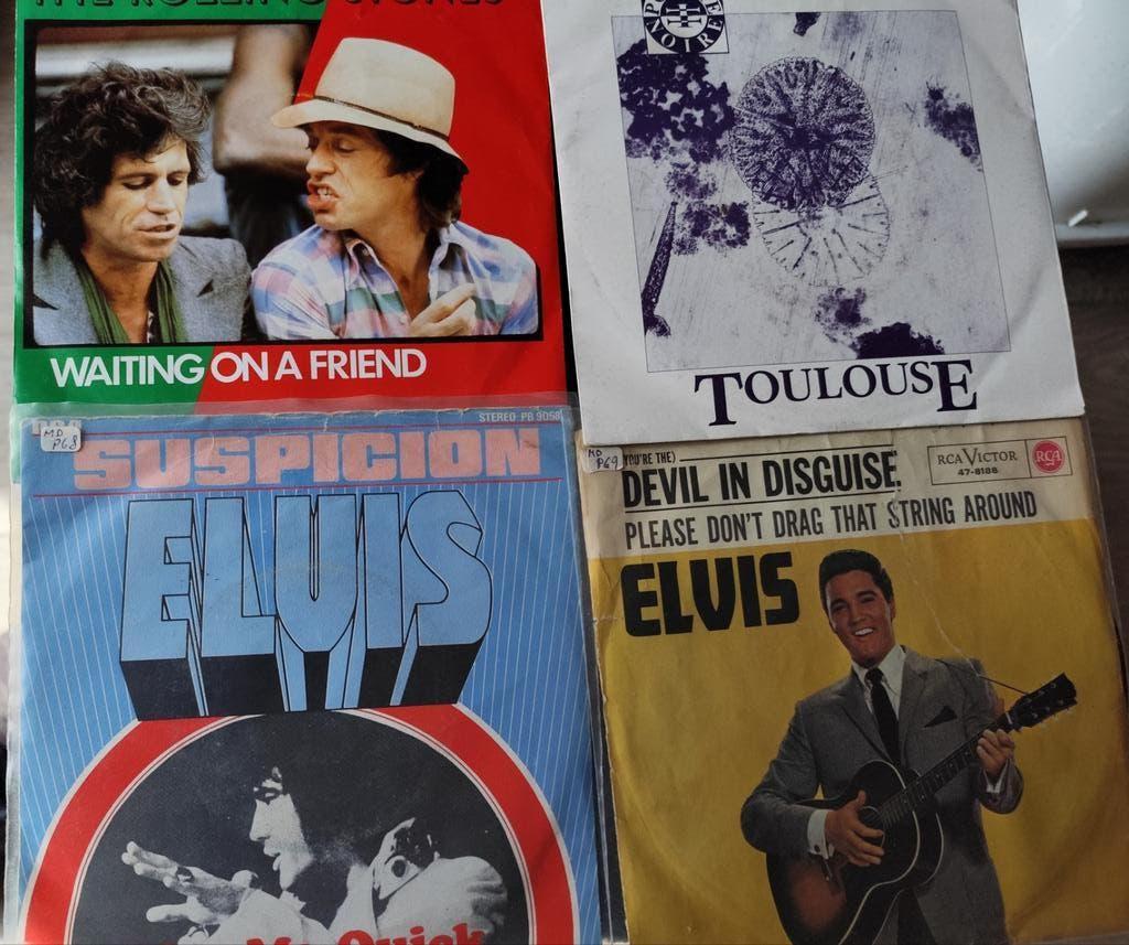 Bijna 1.000 vinyl 7 inch singles, Gebruikt, Overige genres, 7 inch, Single