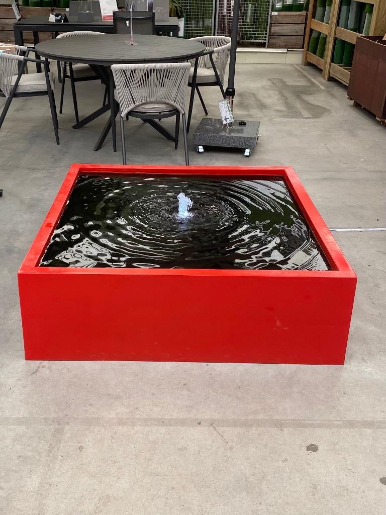 Watertafel 120 x 120 x 39cm, Tuin en Terras, Ophalen, Gebruikt