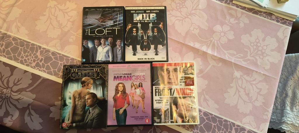 Rommelmarktpakket van 50 DVD's B, Cd's en Dvd's, Alle leeftijden, Ophalen, Gebruikt