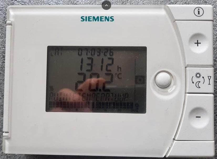 Thermostat Siemens REV13 presque neuf, Enlèvement ou Envoi, Comme neuf