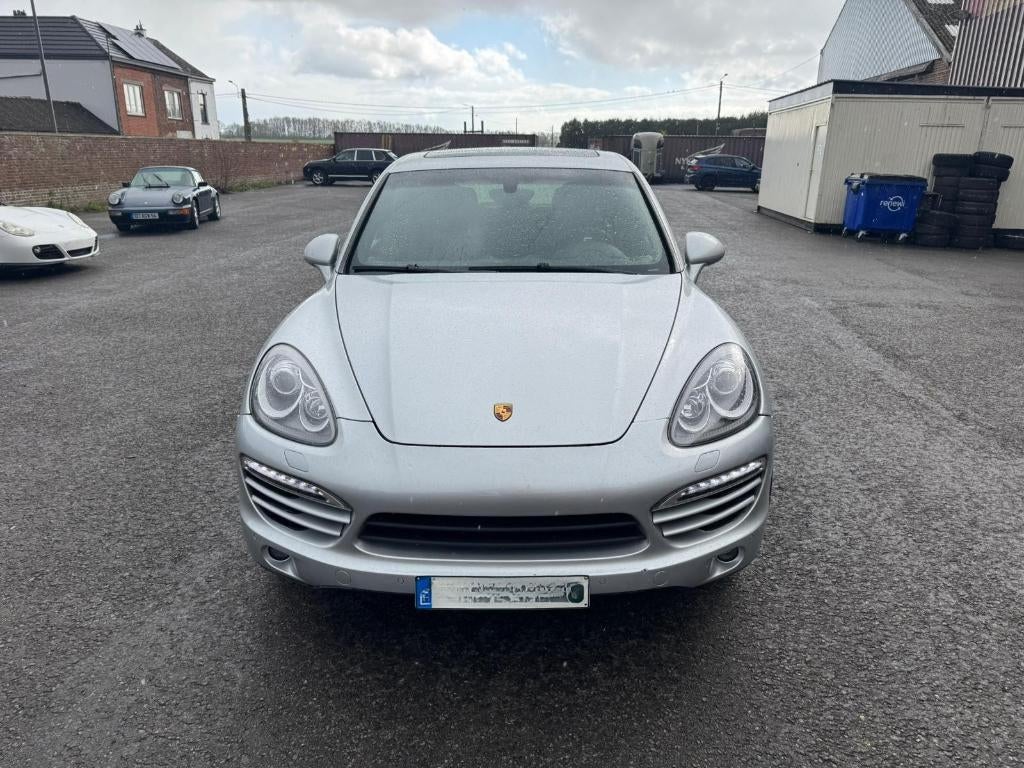 Porsche Cayenne 3.0 V6 TDI — 05/2012, Auto's, Porsche, Automaat, Cayenne, Zwart, Leder