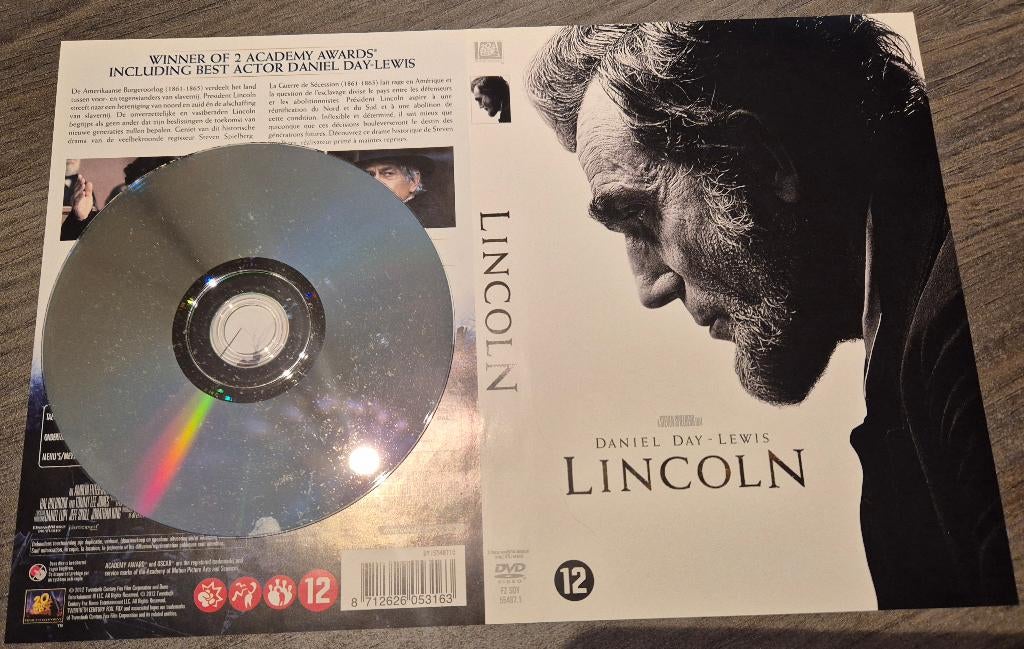 Lincoln, Cd's en Dvd's, Dvd's | Drama, Zo goed als nieuw, Historisch of Kostuumdrama, Vanaf 12 jaar, Ophalen of Verzenden