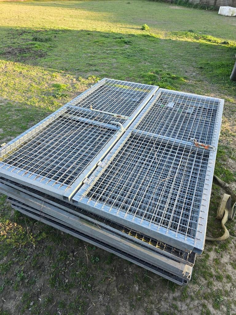 panneaux en treillis métallique