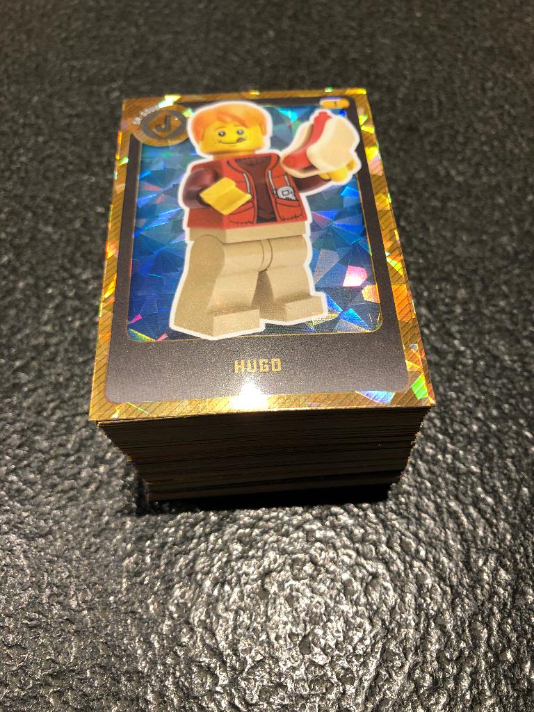 Te koop: Lego kaartjes Delhaize 126 verschillende, Autres supermarchés, Enlèvement ou Envoi