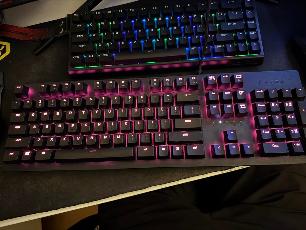 Clavier Gamer Razer Hunstman RGB Switch Optique, Informatique & Logiciels, Enlèvement, Comme neuf, Clavier gamer