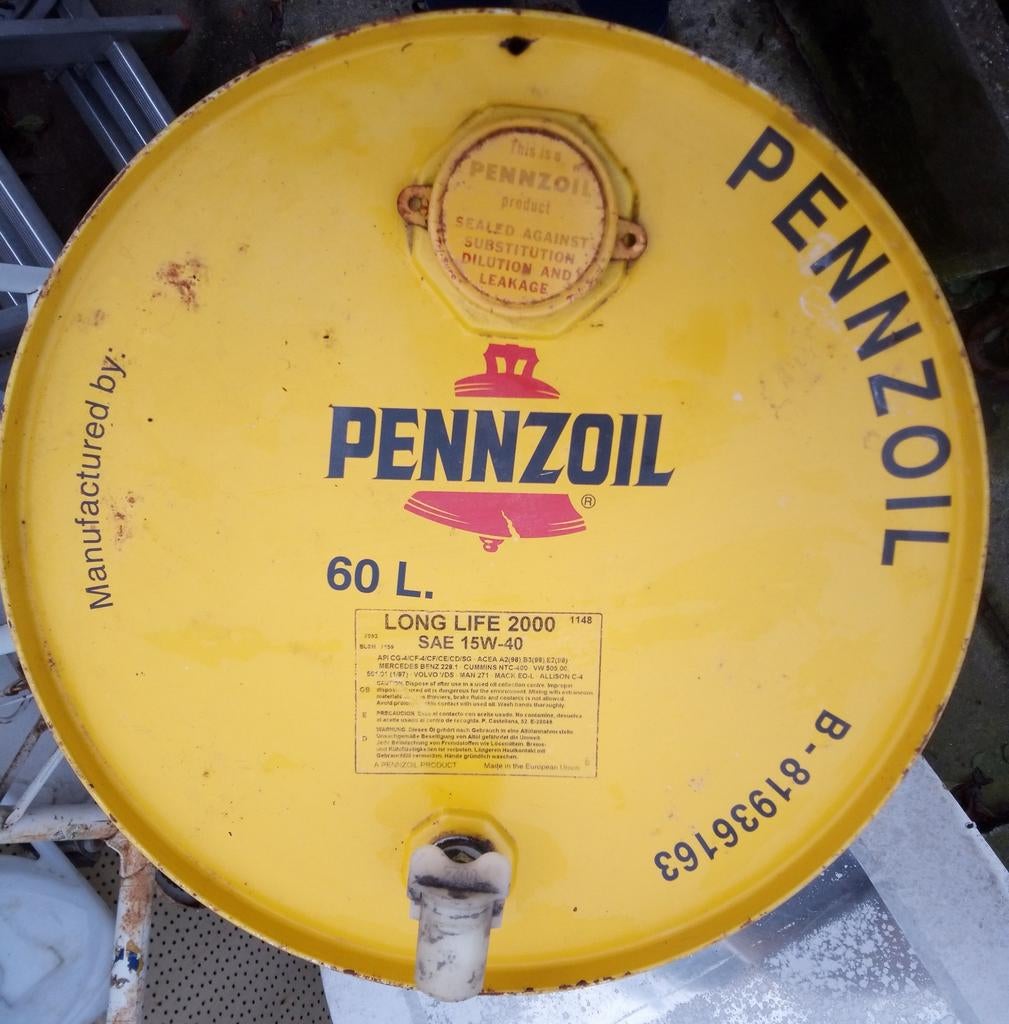 fût pennzoil, Enlèvement, Utilisé, Autres types