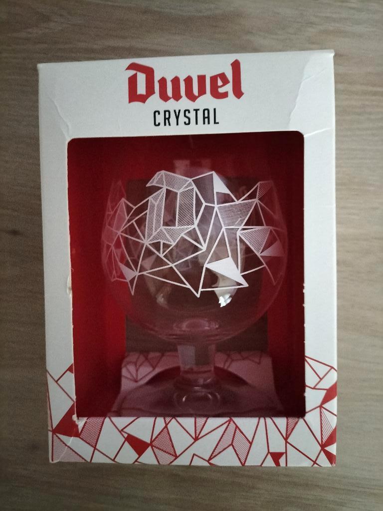 Duvelglas Crystal, Verzamelen, Ophalen of Verzenden, Zo goed als nieuw, Glas of Glazen, Duvel